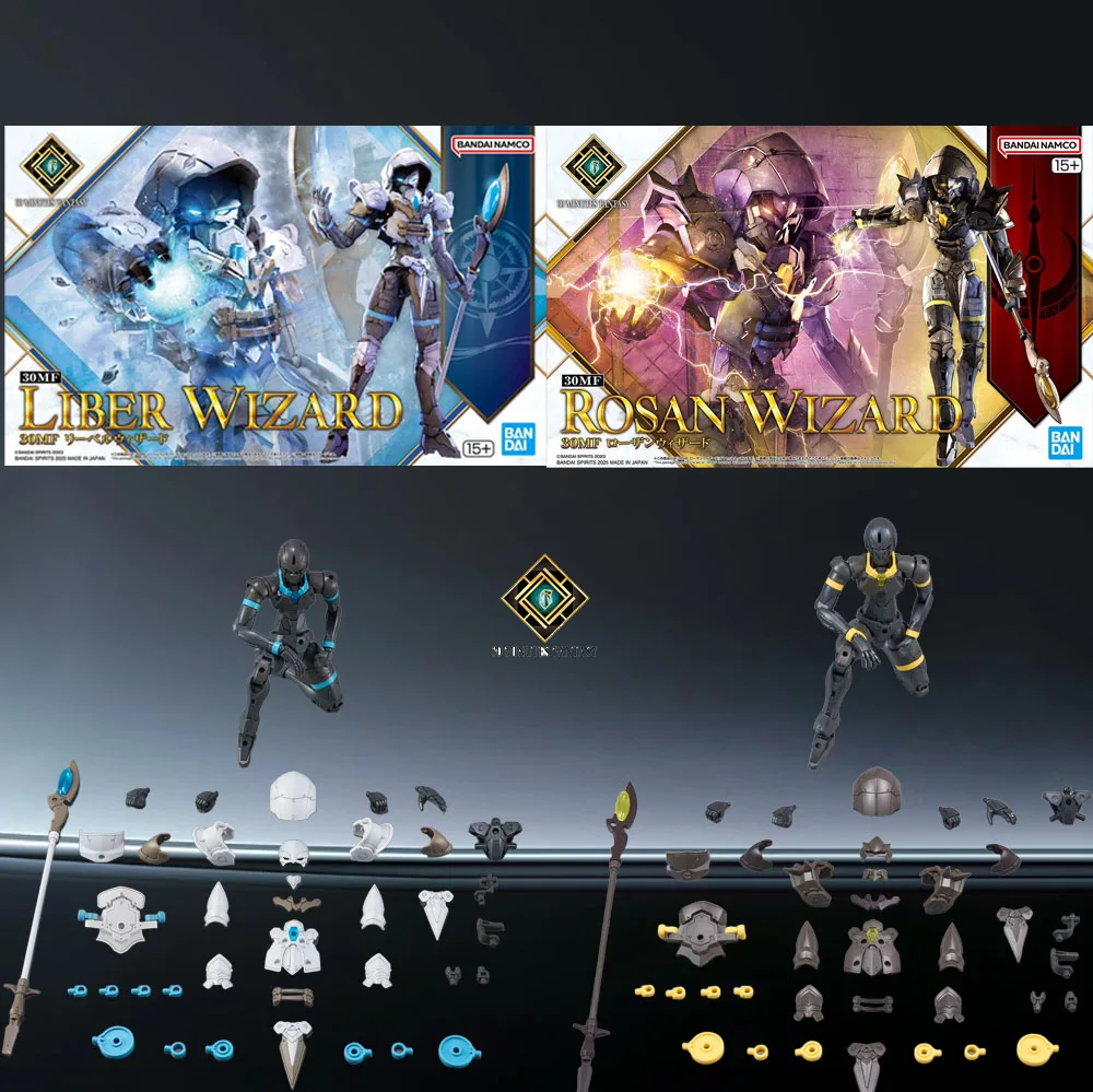 

В НАЛИЧИИ BANDAI ORIGINAL 30MF ROSAN WIZARD/ LIBER WIZARD аниме фигурка в сборе модель игрушки Коллекционные