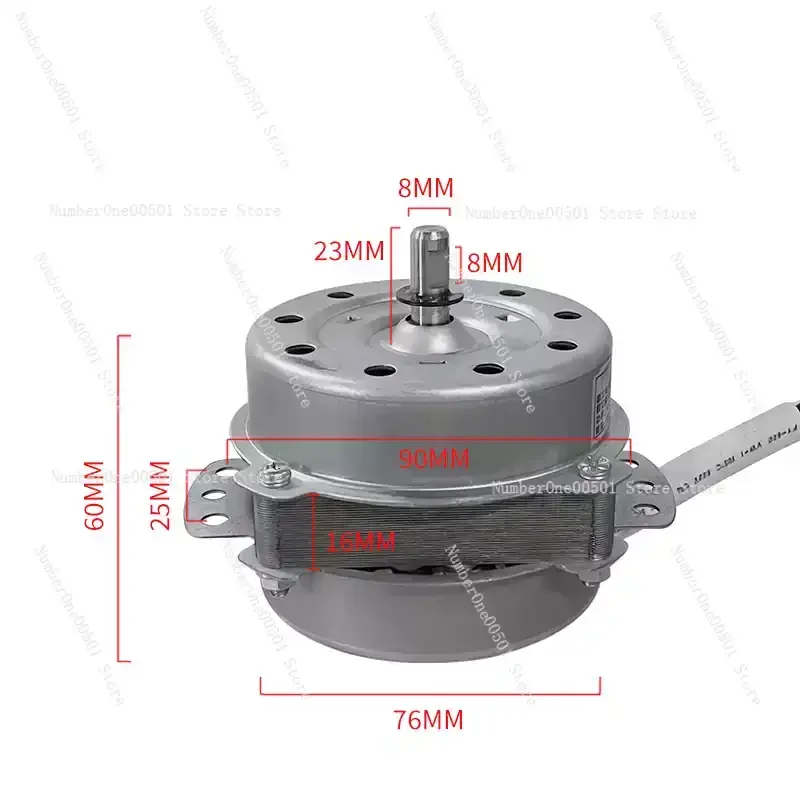 6 Wire Tower Fan Motor Accessories ，Electric Fan High Power 40W Motor Household Floor Standing Silent Motor