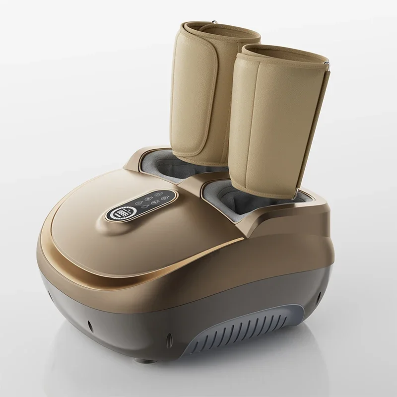 Intelligent Touch Screen Whole Airbag Foot Massager With Heating For Home Use