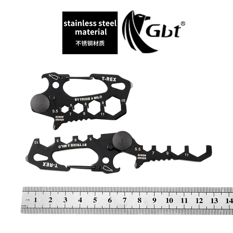 Multi functional pocket tool, keychain, bottle opener, screwdriver, portable combination tool