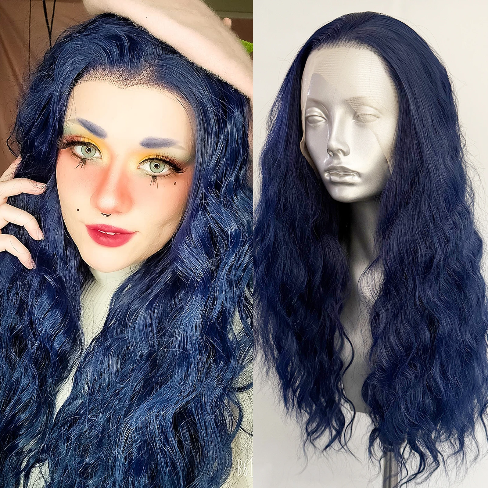 aimeya-parrucche-sintetiche-lunghe-blu-scuro-con-onde-morbide-e-ricci-con-pizzo-frontale-per-donne-con-parte-libera-pre-piumate-con-attaccatura-naturale-per-cosplay