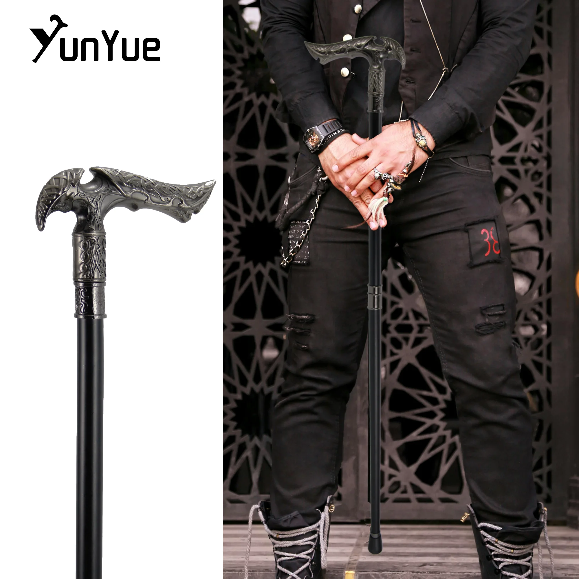 

Gentleman Vintage Walking Stick Aristocratic Decorative Stick Fashionable Party Walking Cane Cospaly Film Television Props