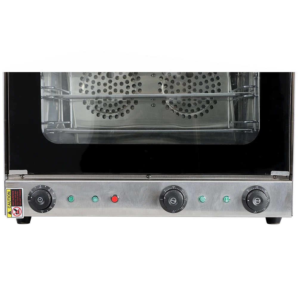 Electric convection oven, high productivity, industrial and commercial bread baking oven suitable for domestic