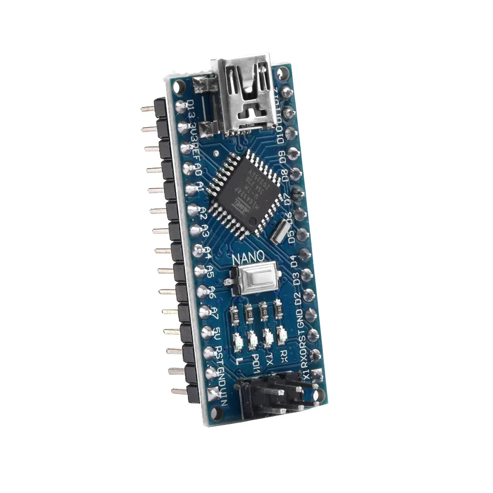 ترقية/مصغرة USB نانو V3.0 Atmel ATMEGA328P-AU CH340 5 فولت مايكرو تحكم مجلس PCB مجلس التنمية لحام دبوس لاردوينو