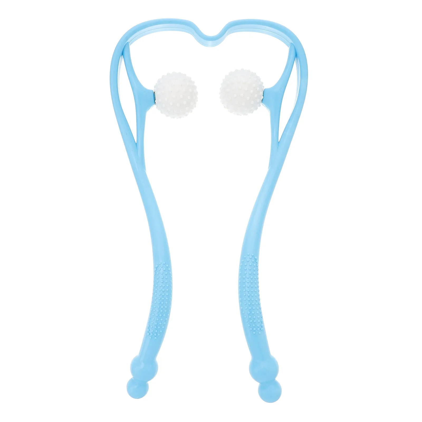 

Ergonomic Handheld Neck Massager Cervical Spondylosis Pain Relief Roller for Shoulder Back Waist Leg Muscle Relaxation Portable