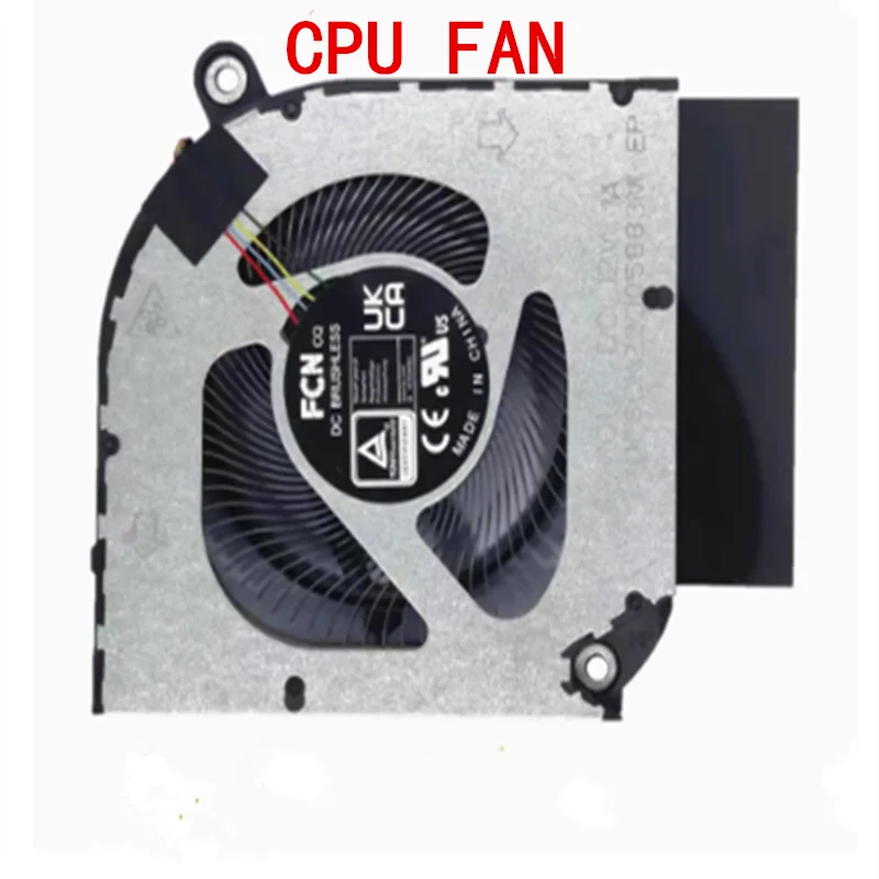 New Laptop CPU GPU Cooling Fan for ACER Predator Helios Neo 16 PHN16-71-5606 N22Q22 DC12V 1A 4PIN