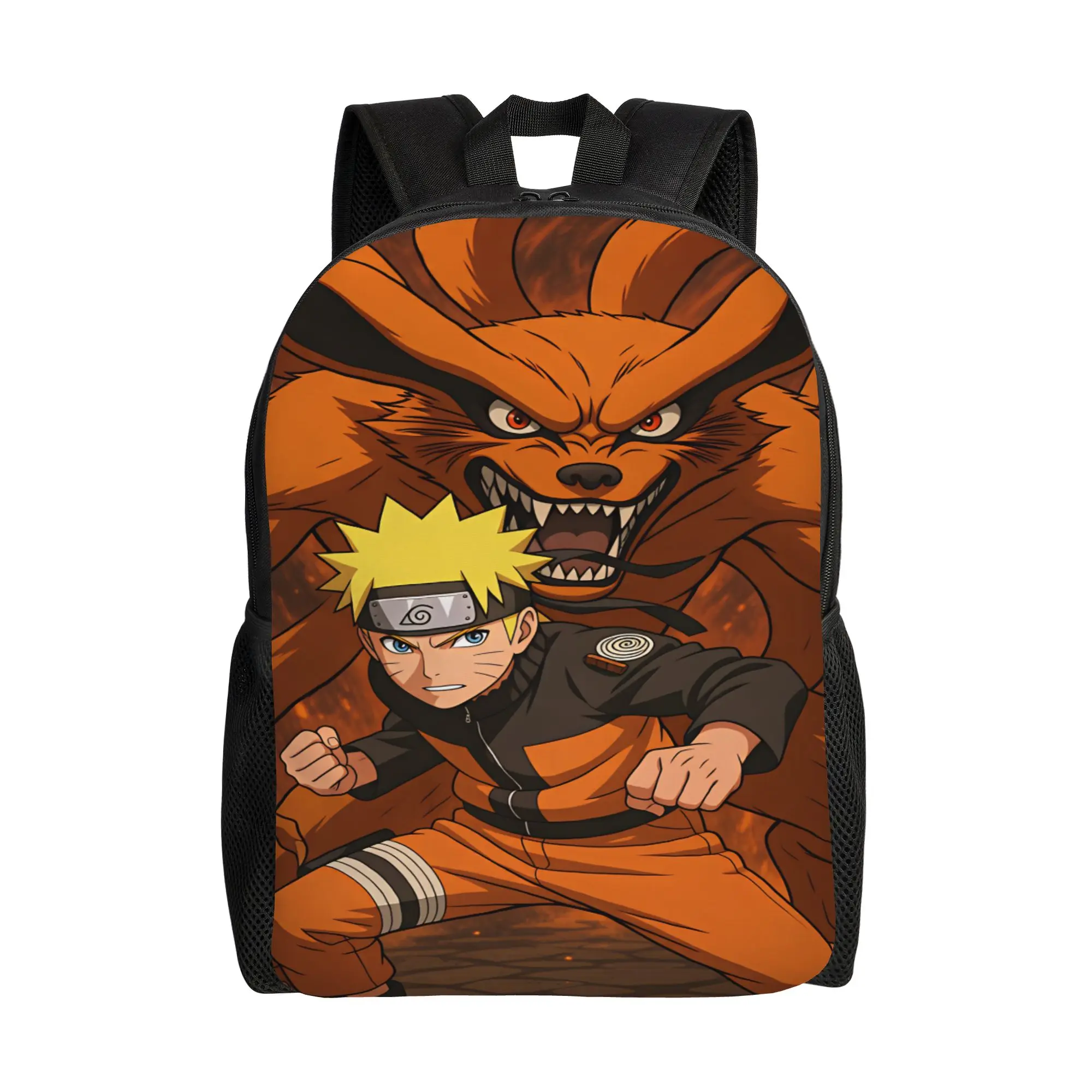 Uzumaki Backpack  Travel Backpacks Teen Kawaii High School Bags Colorful Large Rucksack