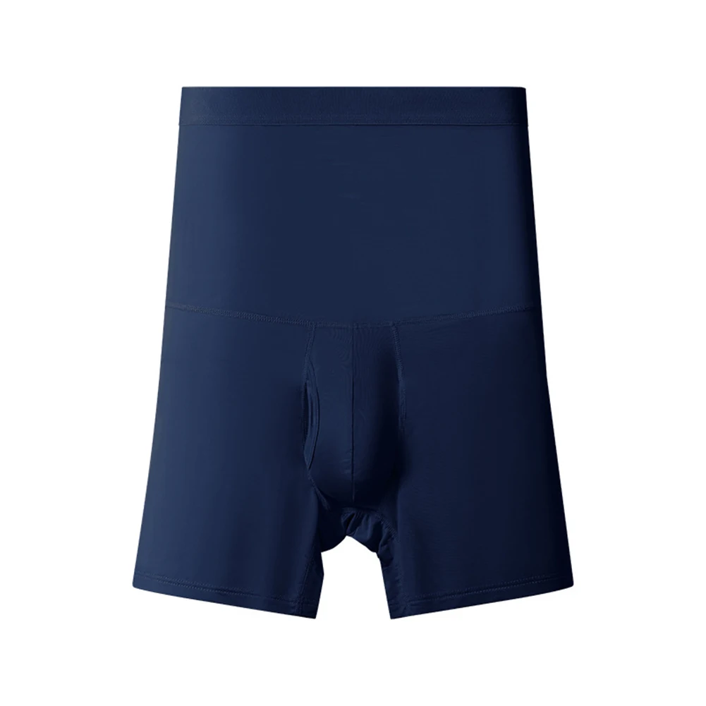 Sports Underwear Anti-chafing Boxer High Waist Athletic Boxers Anti-chafing Boxer Men Abdomen Support Anti-chafing
