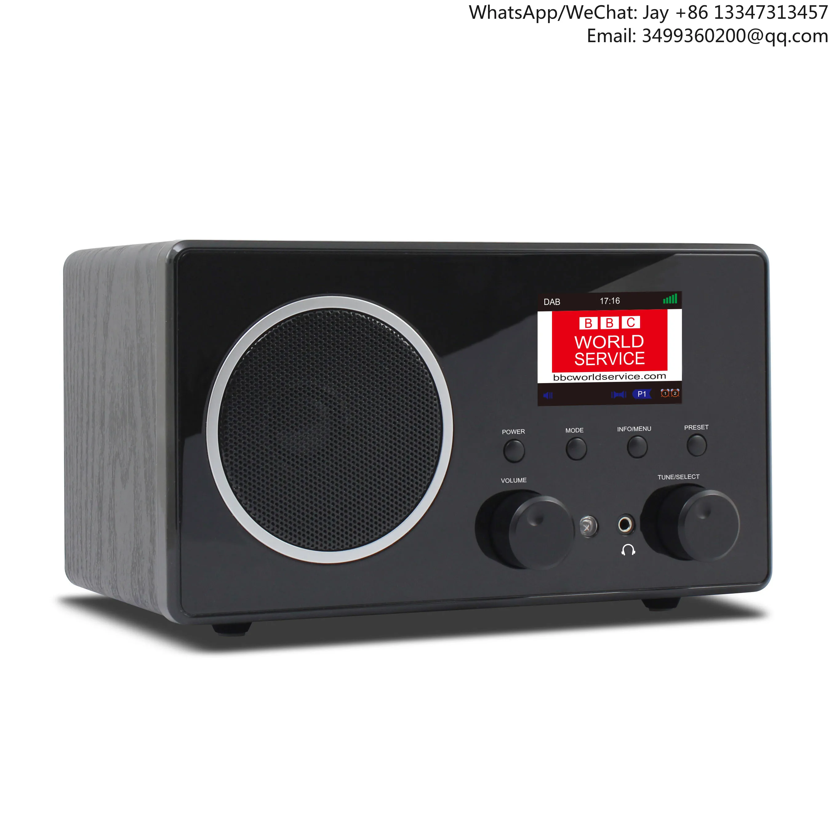 Wooden Dab Radio Po…