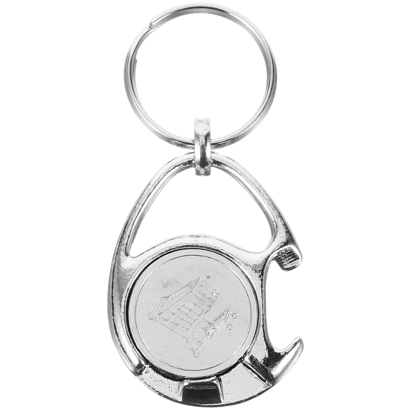 

Shopping Cart Token Keychain Bottle Opener Accessories Holder Portable Carts Trolly Coin Uk Trolley Keyrings