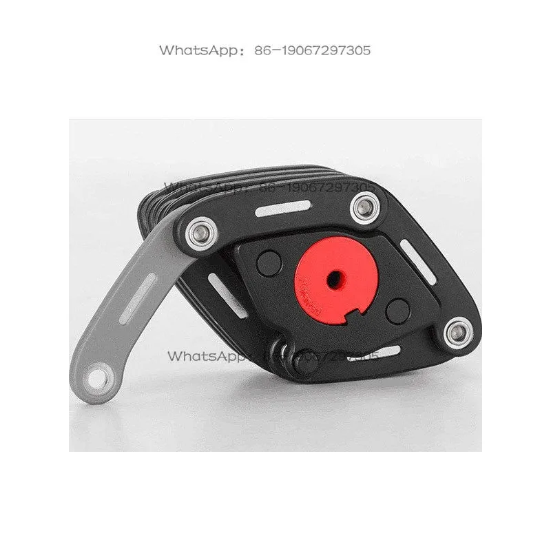 Bicycle Anti-theft Folding Lock Electric Vehicle Motorcycle Lock Hamburg Lock