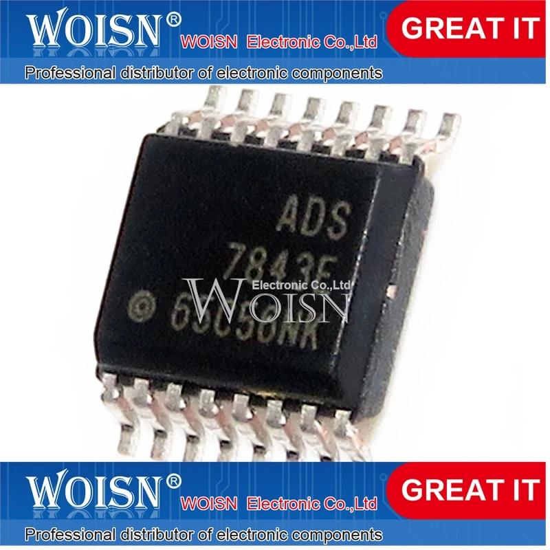 1-5-10pcs ADS7843E ADS7843  Price discounts Spot supply