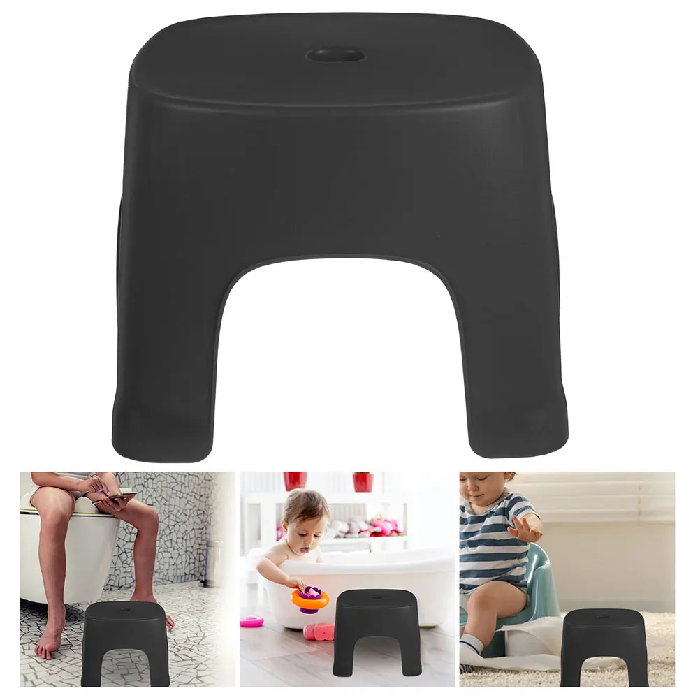 Adjustable Toilet For Adults s Bathroom Home Use Lightweight Plastic Non-Slip Household Footstool Pvc Stepping For
