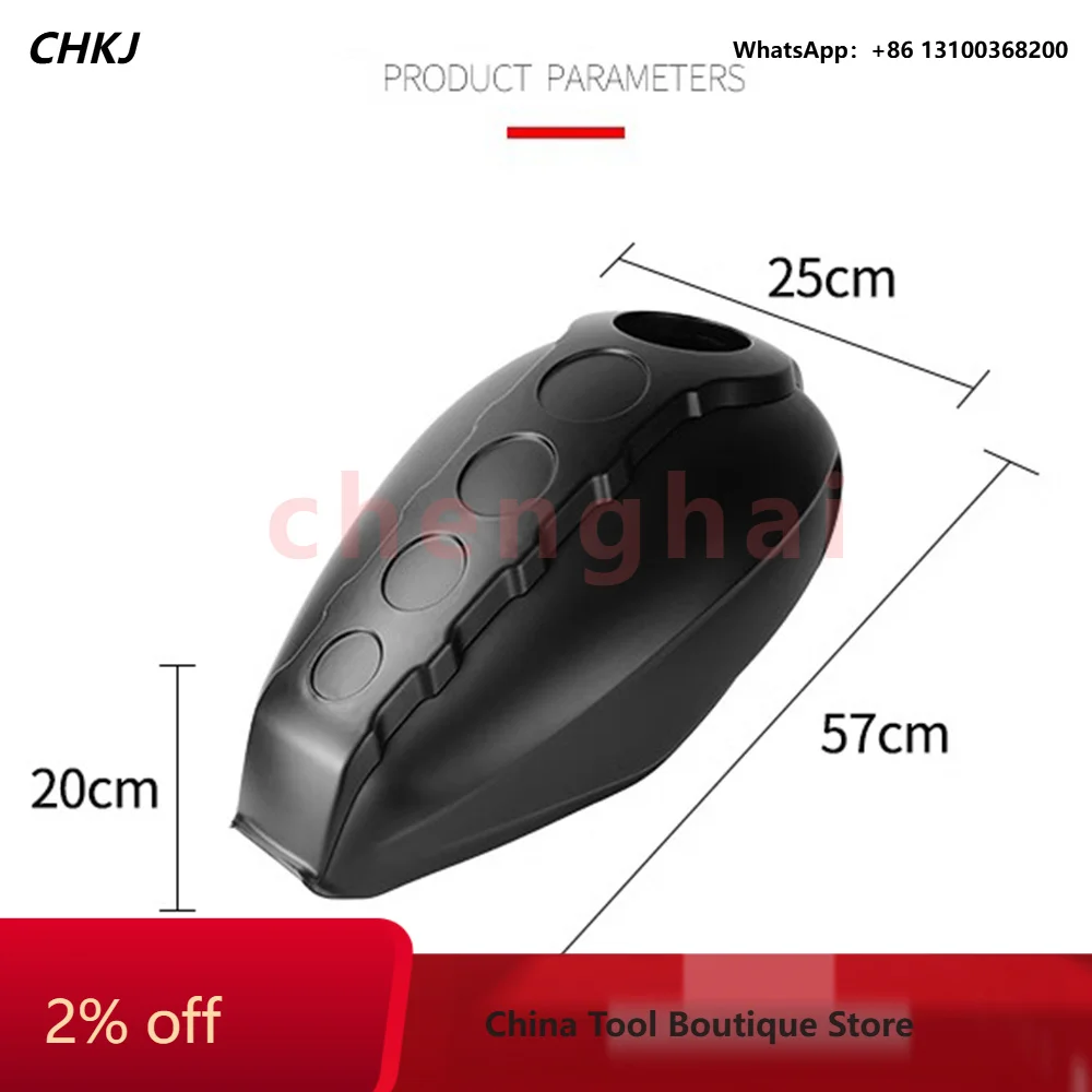 Fit for Honda Rebel CMX 250 300 500 2017-2025 Motorcycle Accessories Oil Fuel Gas Tank Cover Full Black Guard Fairing Protector