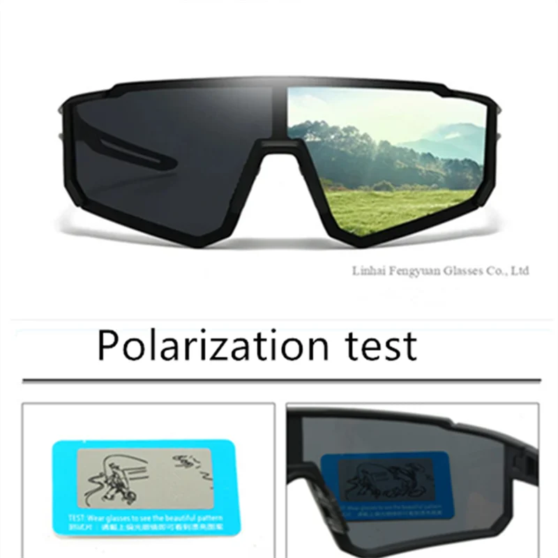Neue polarisierte UV400-Radsport-Sonnenbrillen für Herren und Damen, UV-beständige Brillen zum Laufen und Wandern, Sonnenbrillen für Outdoor-Aktivitäten – Detail 13
