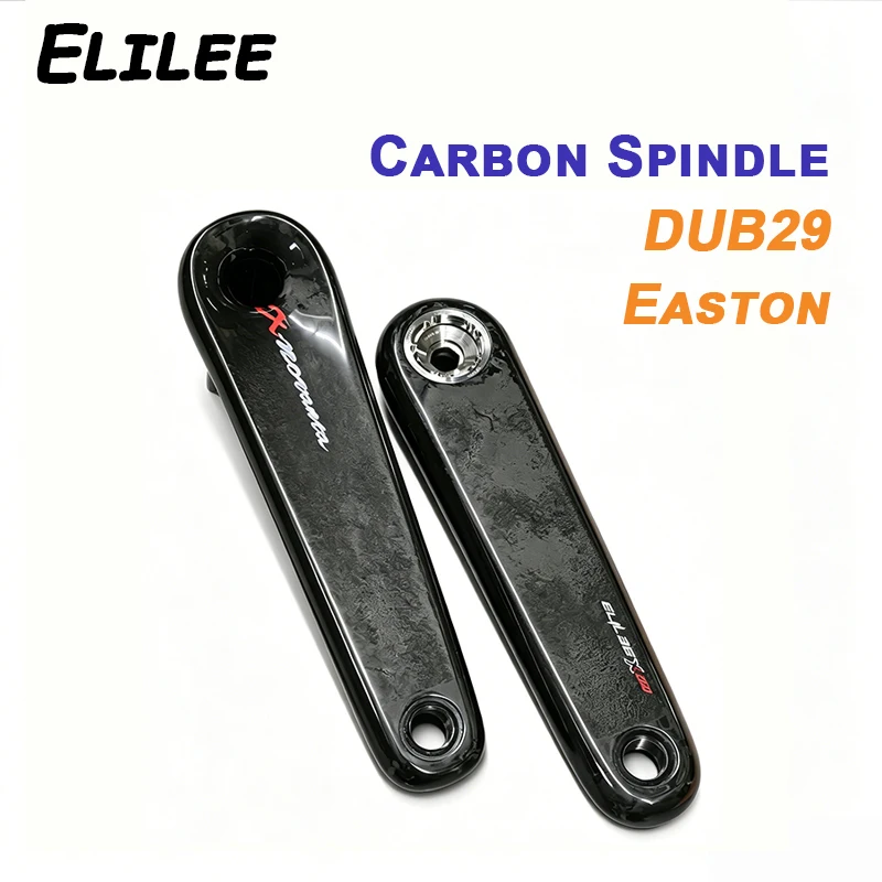 ELILEE XXE Xnovanta X260 Carbon Crank 255G | Road Bike | SIGEYI PM | Carbon Spindle 91.5mm | Crank for Tour de France | Easton