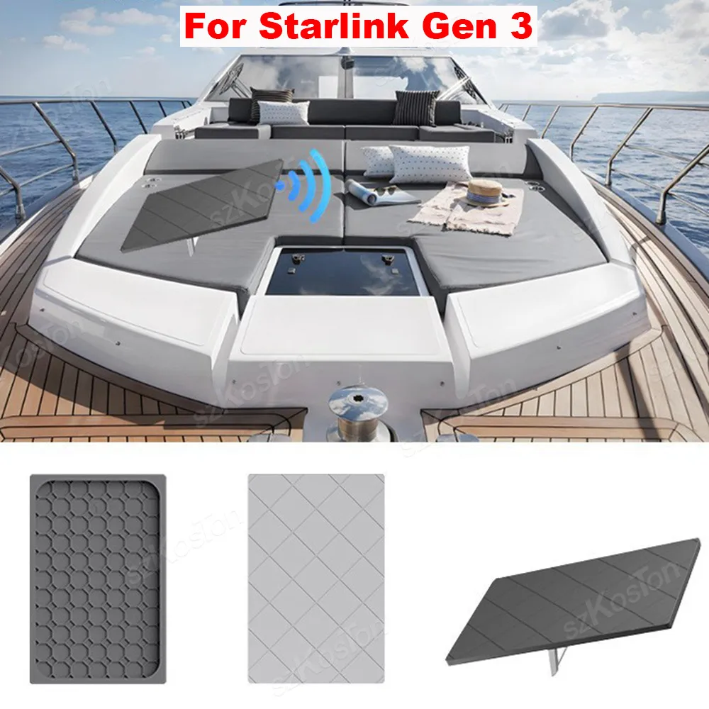 Protective Case For Starlink Gen 3 Silicone Protective Cover Waterproof Anti Hail UV Shell for Starlink Gen3 Accessories