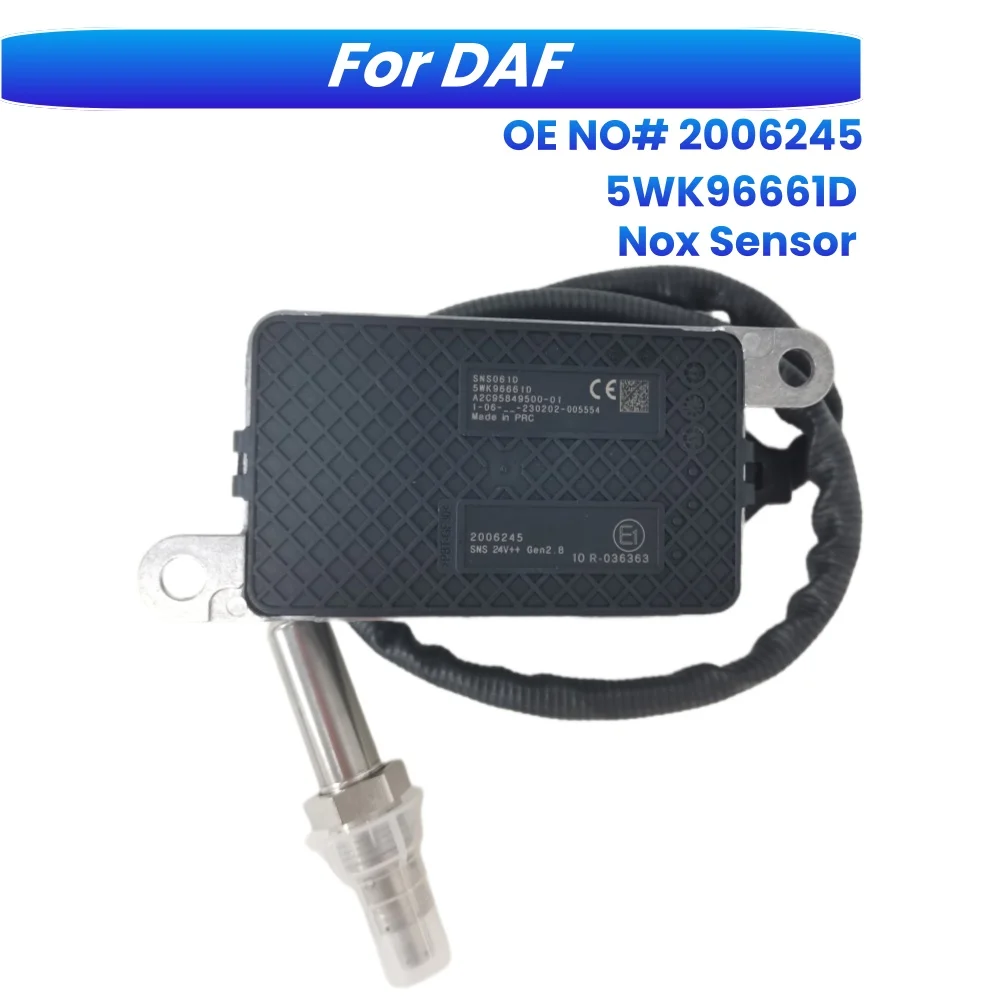 5WK96661D 2006245 2236408 24V Original New Nitrogen Oxygen NOx Sensor 24V For DAF Truck