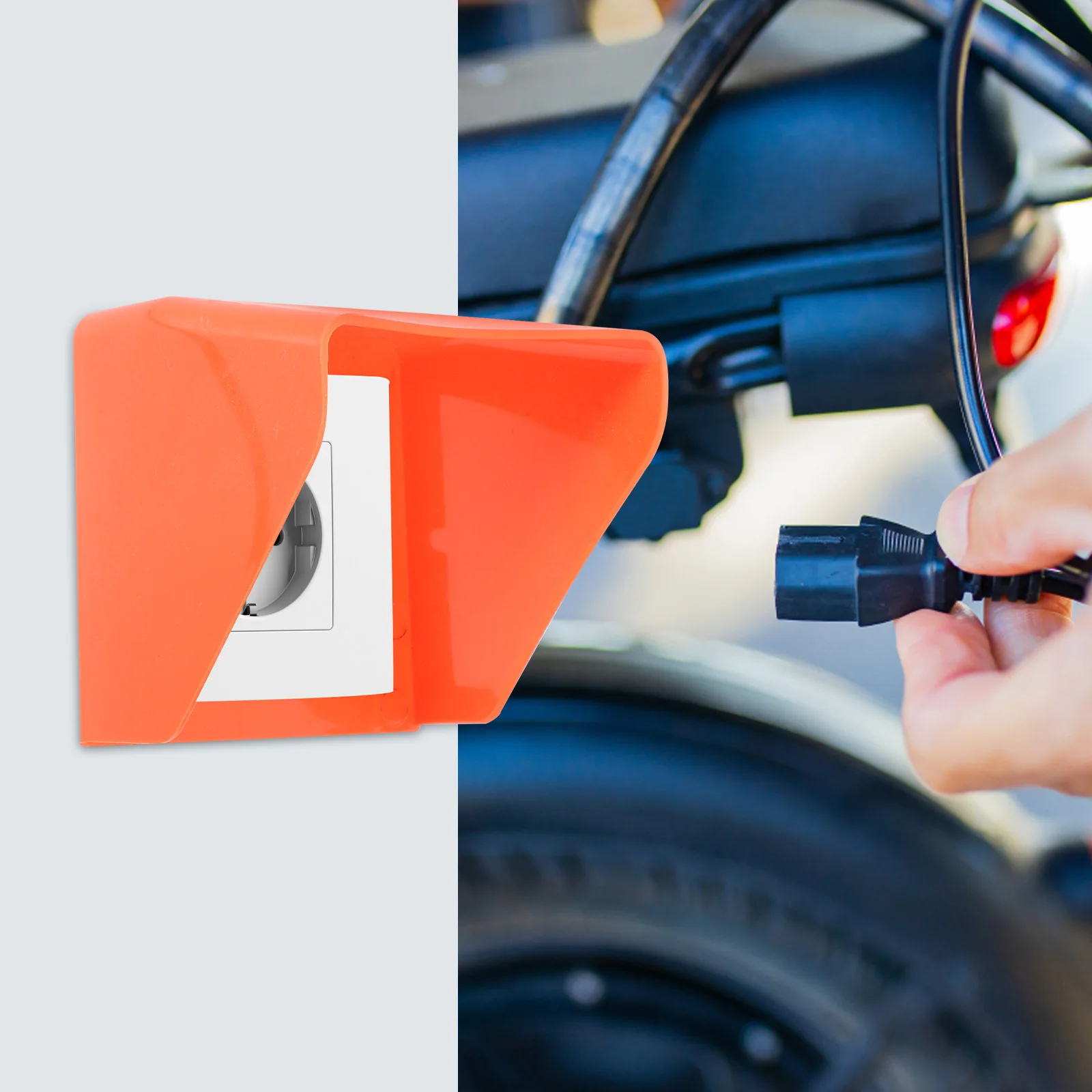 

Waterproof Outdoor Socket Cover Rating Durable Weatherproof Plug Protector For Garden Patio Bathroom Electrical