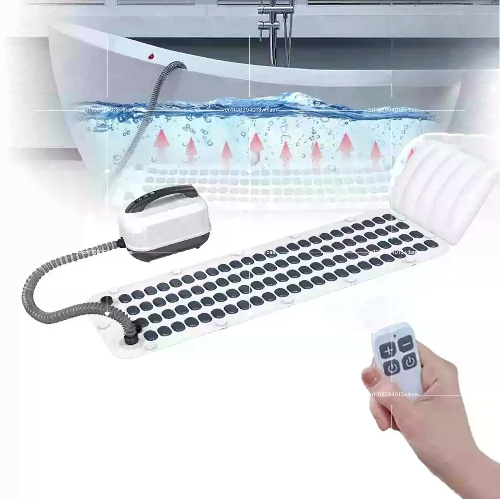 Body Spa Air  Bath  Suitable for Hot Summer Electric Bathtub Bubble Massage Mat Waterproof Anti-slip