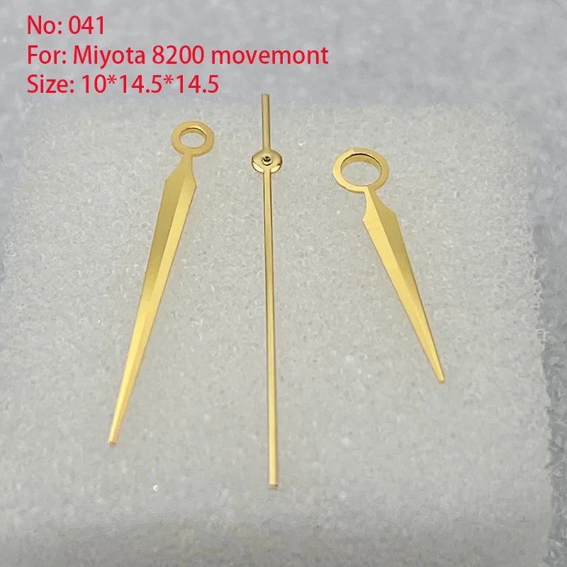 Watch Accessories Watch Hands 3 Pin Men For Miyota 8200 Movement Watch Repair Parts Size 10.0mm*14.5mm*14.5mm/NO.041