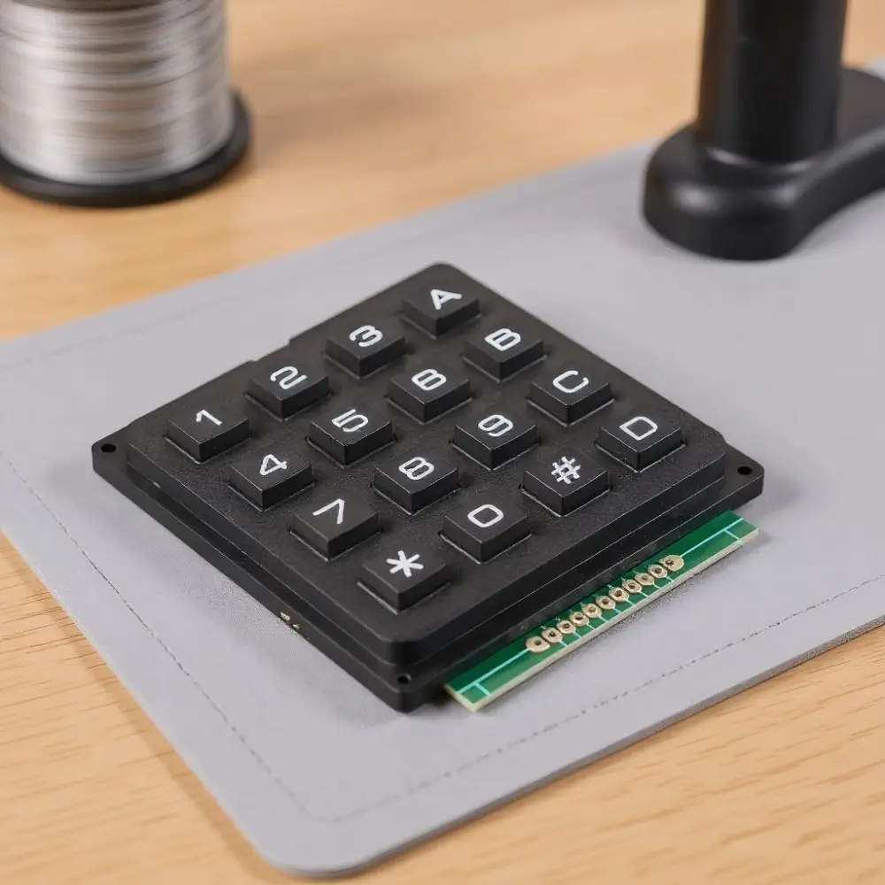 Practical 4x4 Numeric Keypad 16 Keys Portable Keyboard Modules External Keypad DIY Electronics