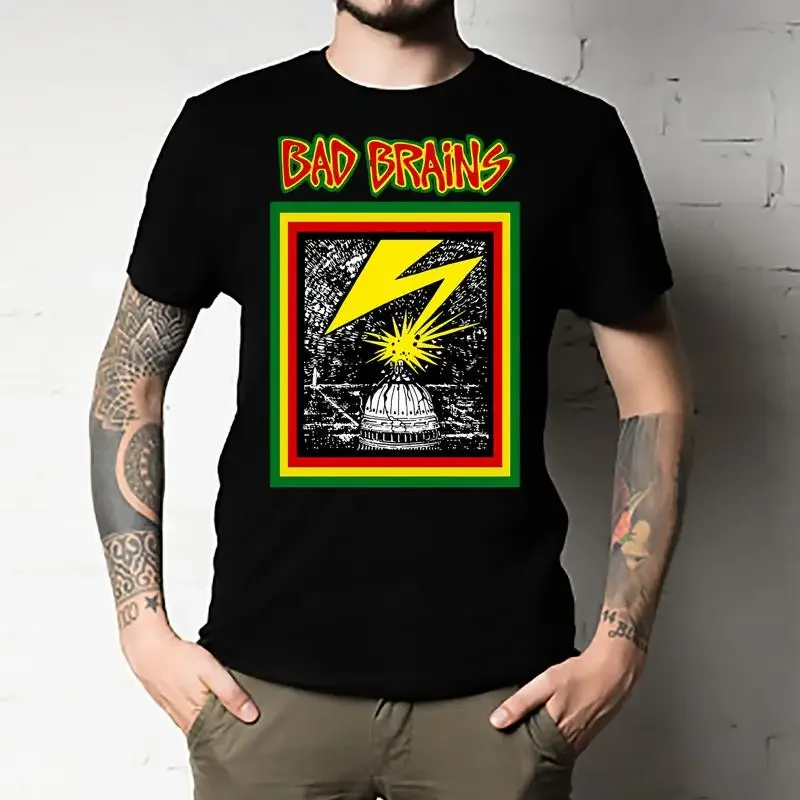 Bad Brains Capitol T Shirt S M L Xl 2Xl Brand New Officiel