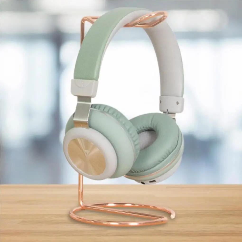 ที่ใส่หูฟังเดสก์ท็อปโลหะตัวยึดชุดหูฟังชั้นขาตั้งหูฟังหูฟังห้องรับแขกห้องนอนในบ้าน