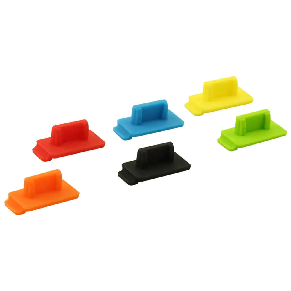 

50Pcs Durable Silicone Dust Plug USB Port Protector Heat Resistant Soft Cover for Laptop Mobile Plug Cover