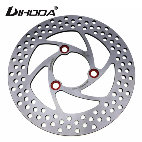 Imagen 1 del producto Discos de disco delanteros y traseros de freno para motocicleta, de acero inoxidable, Universal, 200mm, 220mm, 7,0 pasos, para Yamaha, Honda, Kawasaki, Suzuki