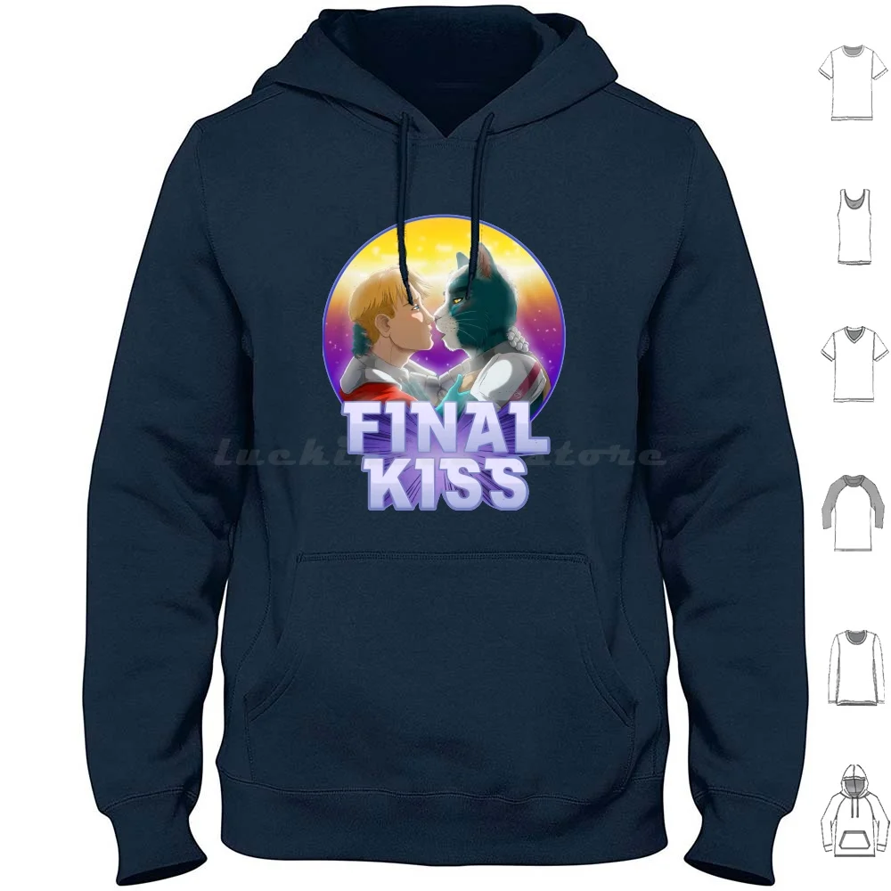 Final Kiss Hoodies Long Sleeve Zen Kiss Tiger Adventure