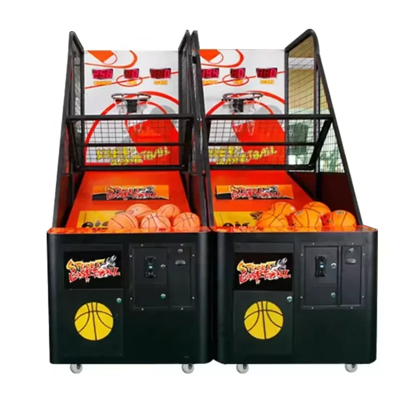 

Cheap Coin Operated Basketball Shooting Arcade Machine Amusement Street Basketball Game Machine