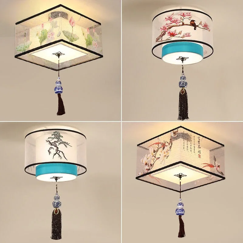 

Lotus Bird LEDModern Simple Ceiling Lamp Living Room Bedroom Study Hotel KTV Bedside Ceiling Light Room Decoration Ceiling Lamp