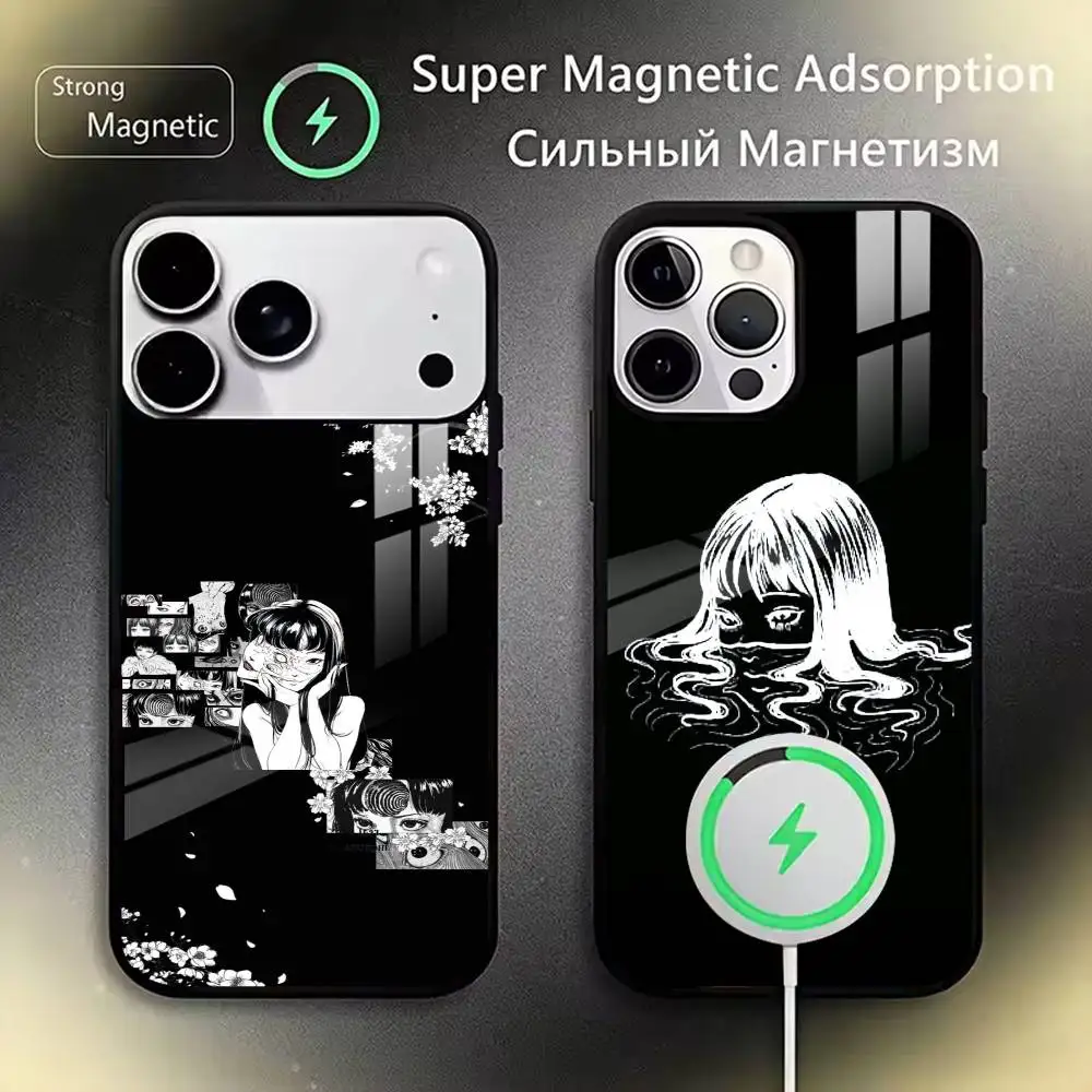 

Tomie Kawakami Phone Case For iPhone17,16,15,14,13,12,11 Plus,Pro Magnetic with Magsafe Wireless Charging