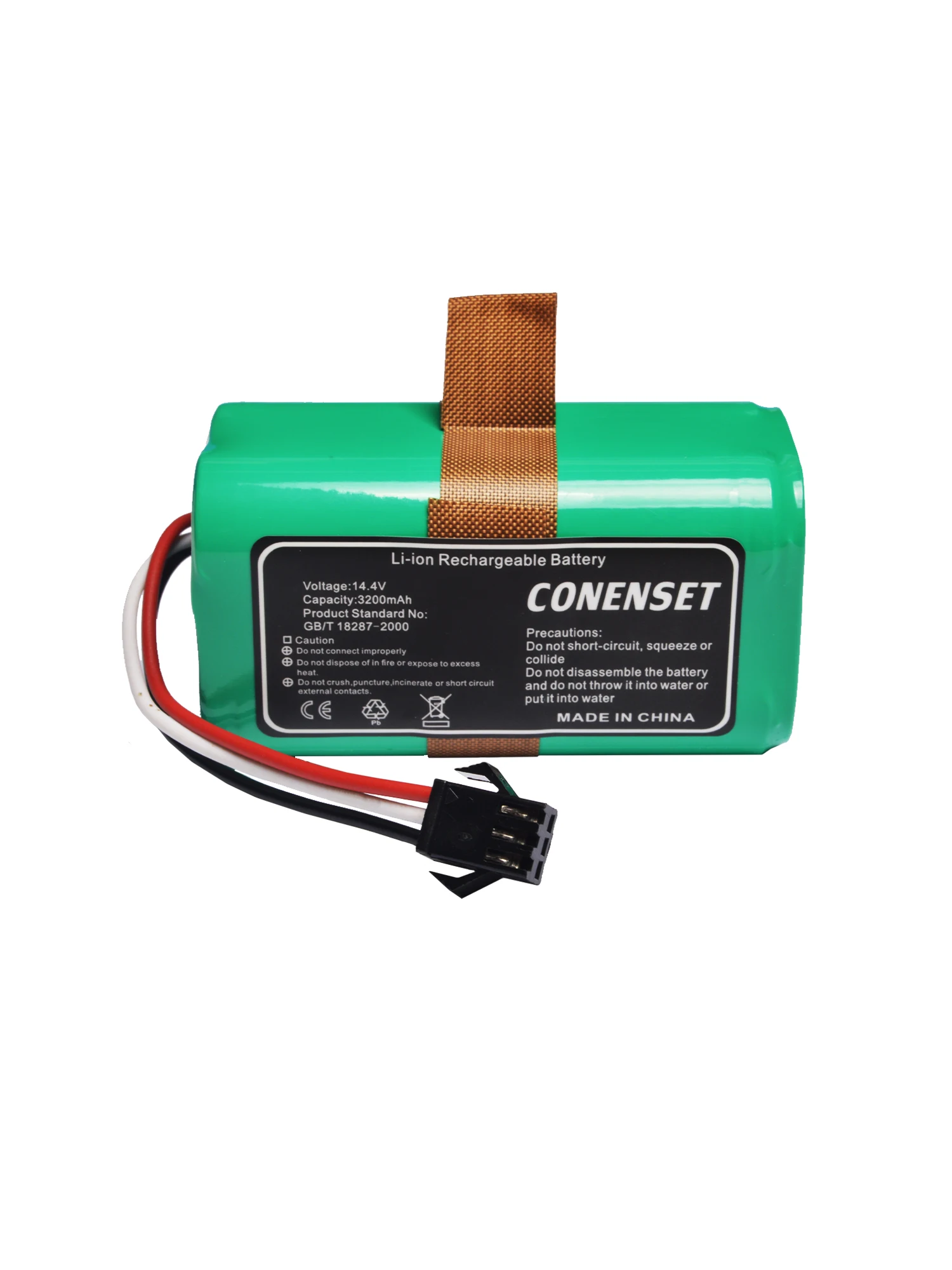 14.4V 3200mAh Replacement Battery For Eufy X10 Pro Omni Robot Vacuum Cleaner Accessories Spare Parts