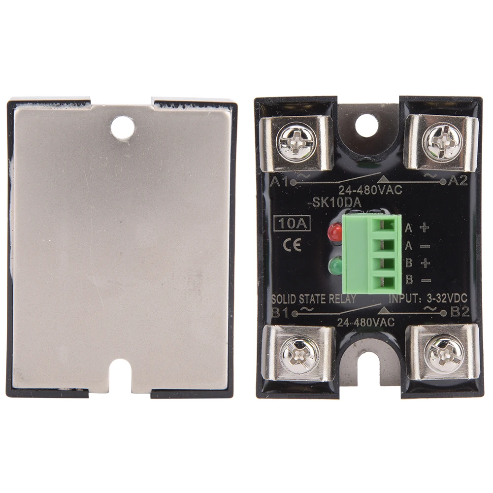 BERM  State Relay Dual Channel  Control Dual Channel AC Single Phase SSR 24-480VAC Relay Single Phase  State Relay