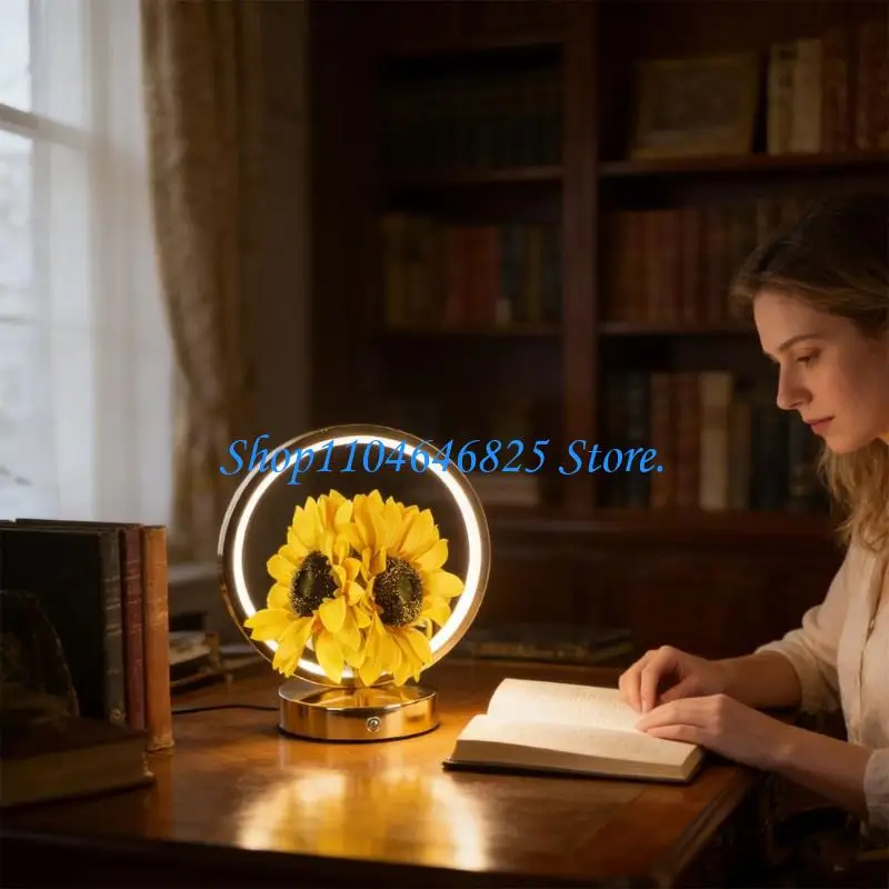 Enchanting LED Plant Light 20cm Height Creates Warm In Bedroom Or Patio