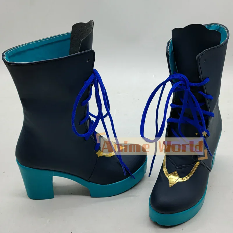 Virtual YouTuber Nijisanji Ethyria Enna Alouette Cosplay Shoes Halloween Carnival Boots Custom Made