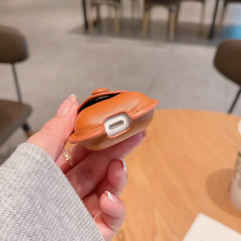 Protective Cover for Apple Airpods 3 2 1 Charging Leather Bluetooth Wireless Earphone Case for AirPods Pro Case with Hook 2025