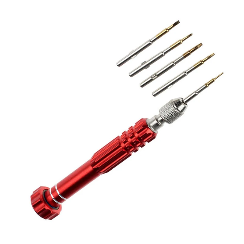 Red Precision Screw Phone Watch Repair mixing Tool Sets