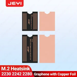 JEYI Graphene 2280 2242 2230 Heatsink SSD M. 2, Pendingin Graphene Lapisan Ganda, dan Radiator Pendingin Desain Foil Tembaga untuk Laptop 10 penjualan terbaik heatsink 2242 - №
