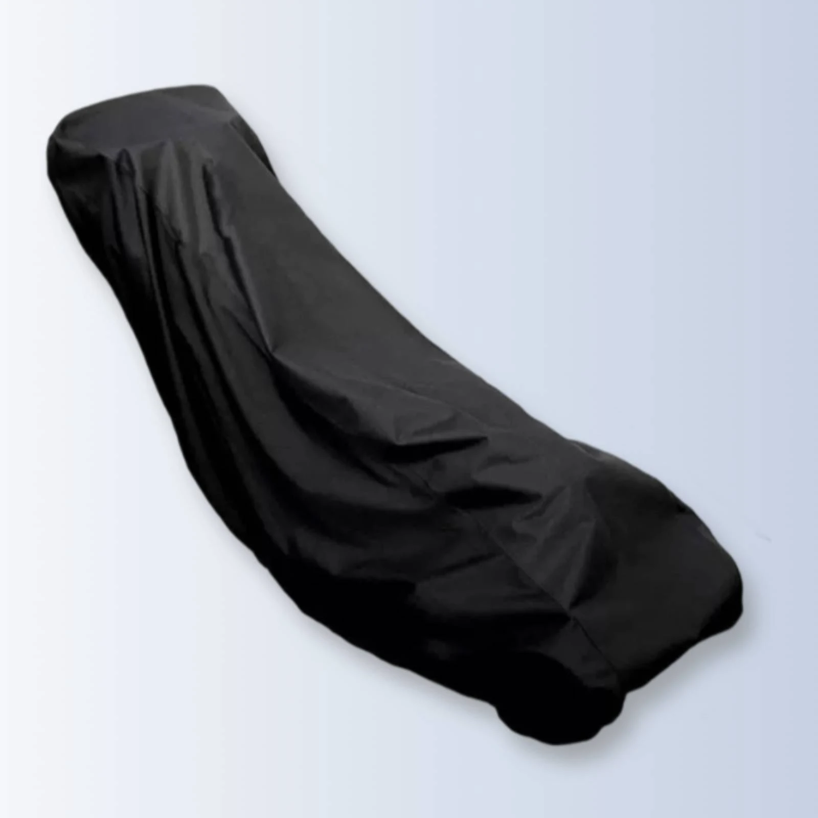 Lawn Mower Cover Full-Coverage Waterproof Mower Cover Black Weather-Resistant Protection for Outdoor Use