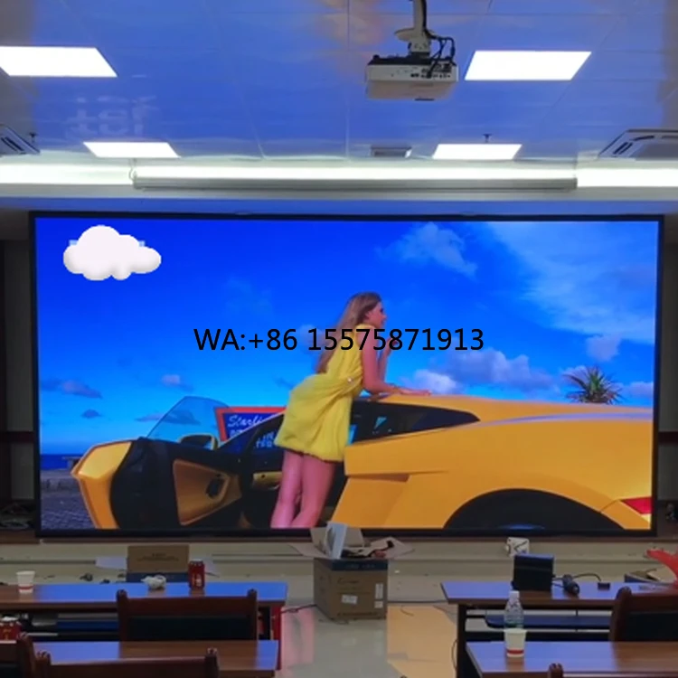 

600X337.5 Customized Led Display Full Color P2 Led Display Advertising Board Indoor Fixed Installation P2.5 Led Display.
