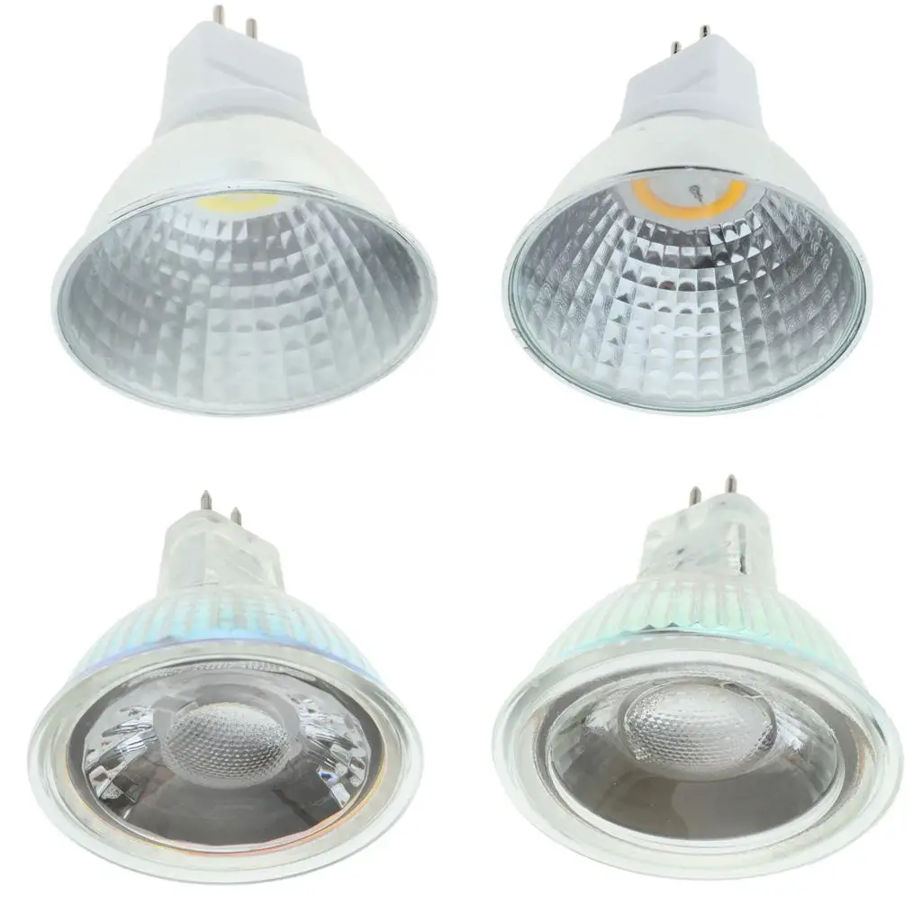 MR16 Spotlight 5W 12V COB Style LED Light 38 Degree Beam Ceramic Housing for Hotel Retail Display