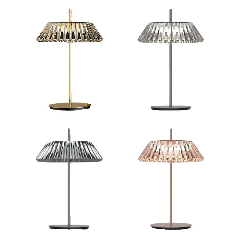 Simple light luxury living room study bedroom bedside lamp American high-end desk lamp