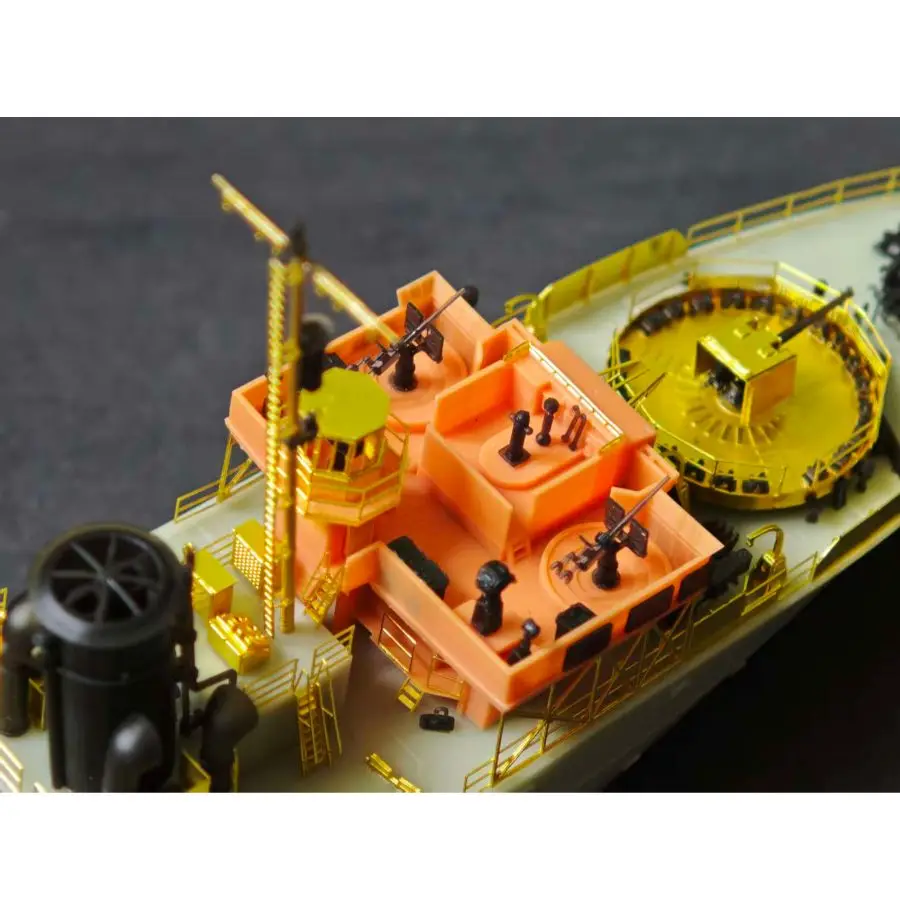 Ship Model Detailing Parts TM35008UP 1/350 HMCS Snowberry Flower‑Class Corvette Upgrade Pack, Hull Not Provided