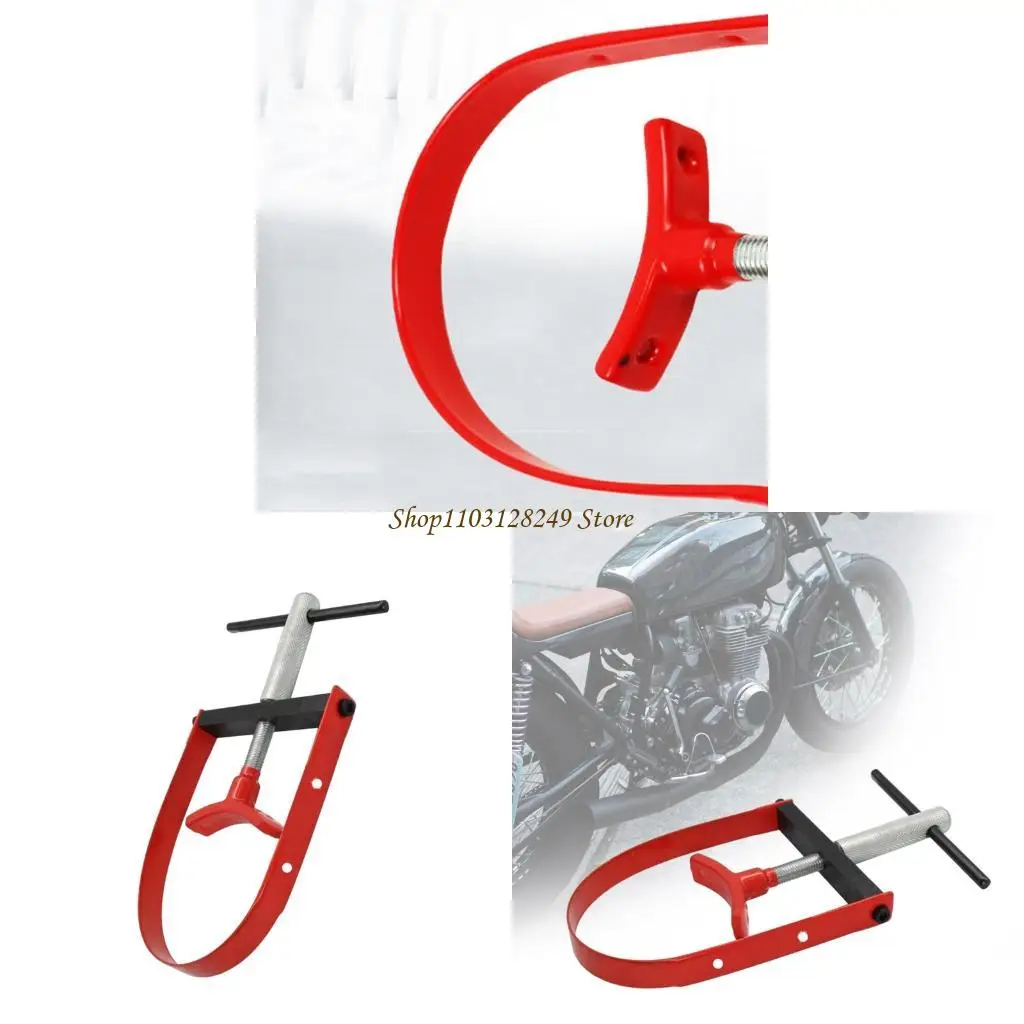 

N5KD High Strength Motorcycle Roller Stand Pulley Mount Support Frame For Belt Longevity Racers & Clubs Use Easy Installation