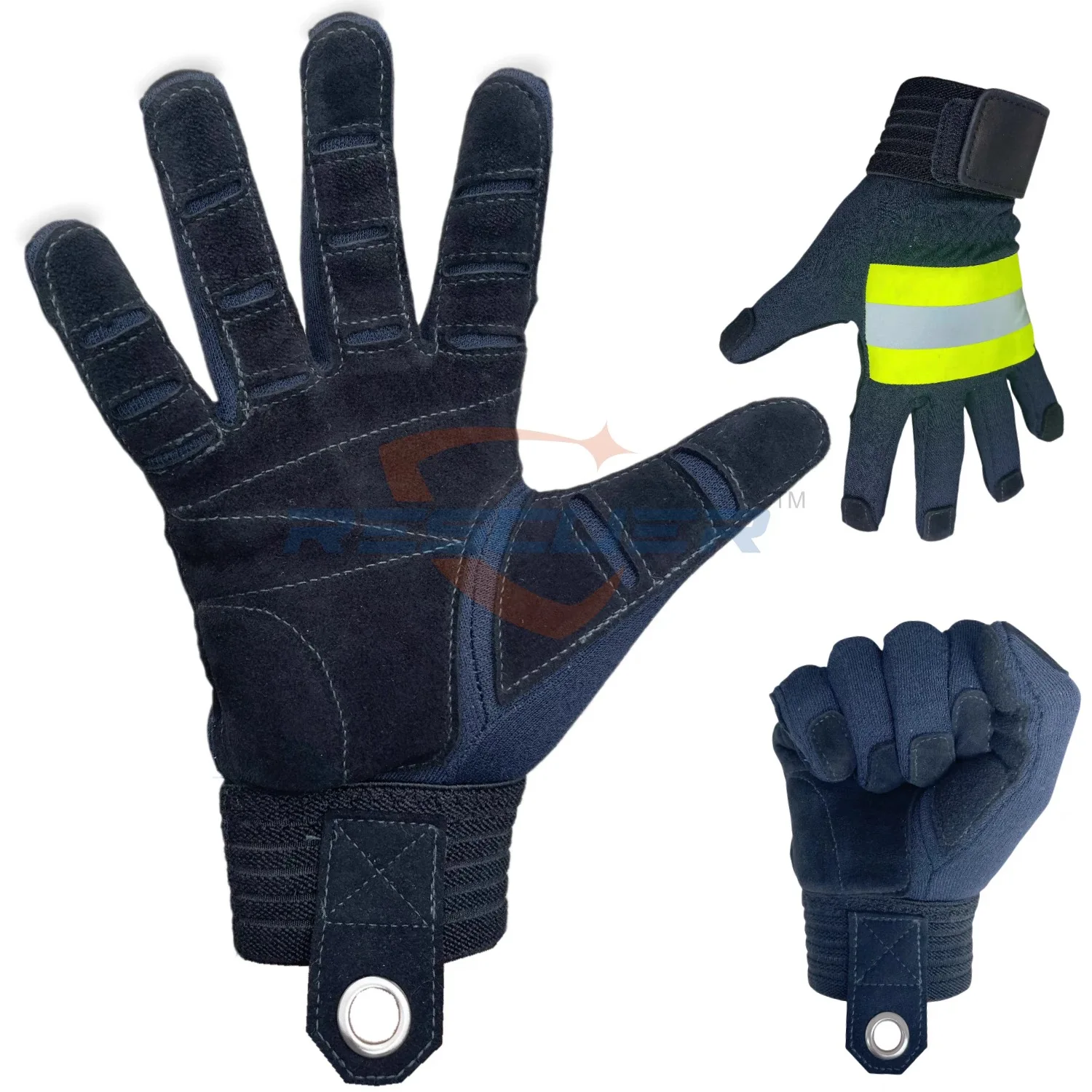 Gloves climbing rope tying knot fire fighting combat rescue rope climbing