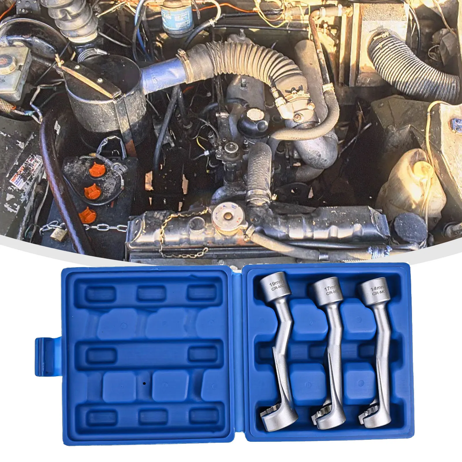 Deviation Diesel Engines Drive Ratchets Inch Fuel Injector Line Brightness Injector Line Manual Measurement Deviation Socket Mm