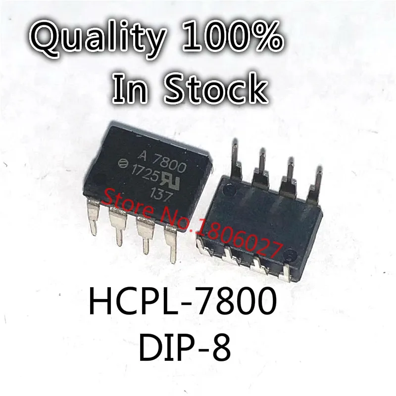 10PCS/Lot  Spot hot sale   A7800 HCPL-7800A  DIP-8 / A7840 HCPL-7840  / DAC0832 DAC0832LCN / OPA2277PA  NEW Original